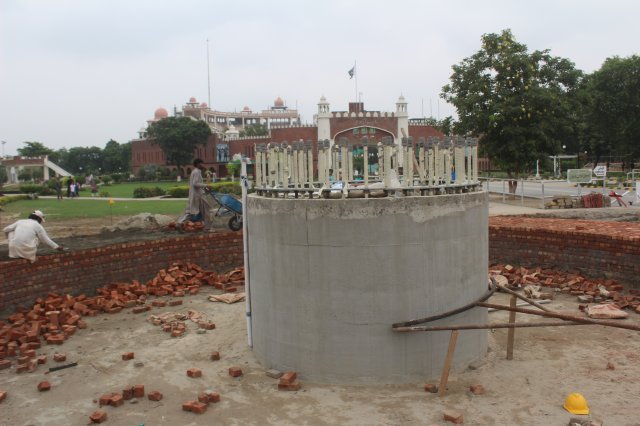 Podium and Landscaping